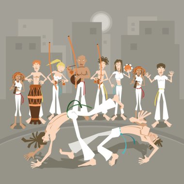 Brezilya dövüş sanatı capoeira