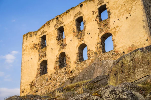 Руины Древней Крепости Городе — стоковое фото