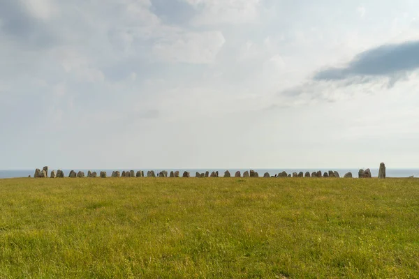 Stonehenge Auf Der Wiese Sommer — Stockfoto