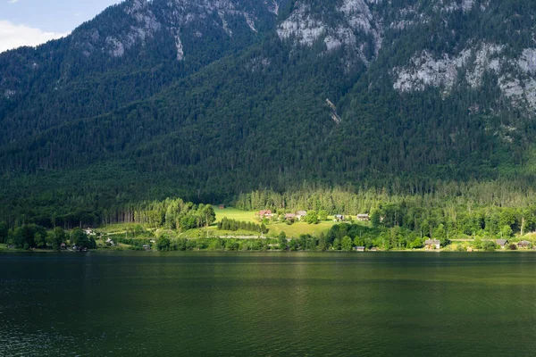 Piękny Krajobraz Jeziora Górach — Zdjęcie stockowe