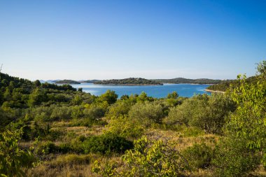 beautiful view of the sea and island