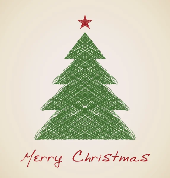 Noel kroki köknar ağacı