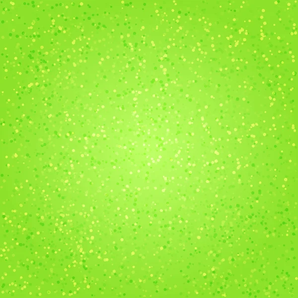 Verde Acquerello sfondo astratto con spruzzi — Vettoriale Stock