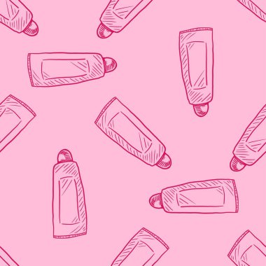 dudak parlatıcısı çizimi vektörsüz desen