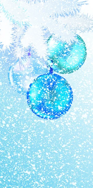 Flocons de neige 01 — Image vectorielle