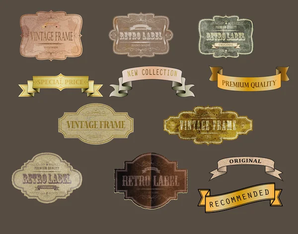 Vintage lable04 — Stock Vector