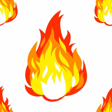 Alev topu pürüzsüz şablon vektörü, herhangi bir grafik tasarım için serbest çizim