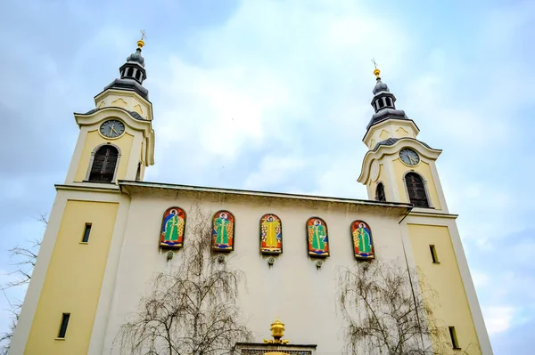 Slovenya Ljubljana Daki Aziz Peter Katolik Kilisesi — Stok fotoğraf