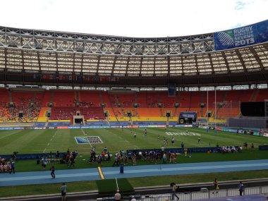 2013 rugby Dünya Kupası yedili. VIP sektör, luzhniki, moscow, Rusya Federasyonu