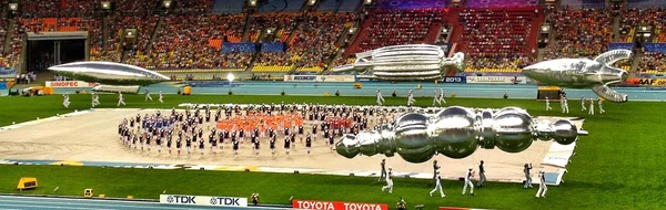 Ceremonie iaaf Wereldkampioenschappen Moskou 2013 openen Telifsiz Stok Fotoğraflar