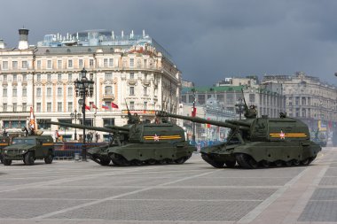 Rusya geçit töreni provası