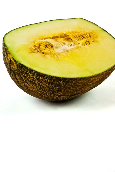 Melon hälften — Stockfoto