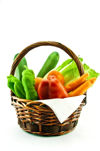 Tüte mit Gemüse — Stockfoto