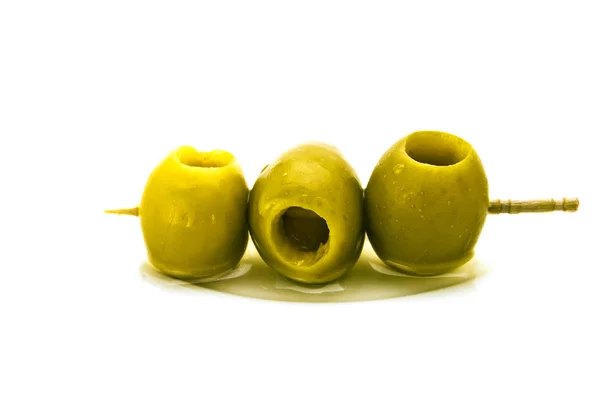 Tři olivy na párátko — Stock fotografie