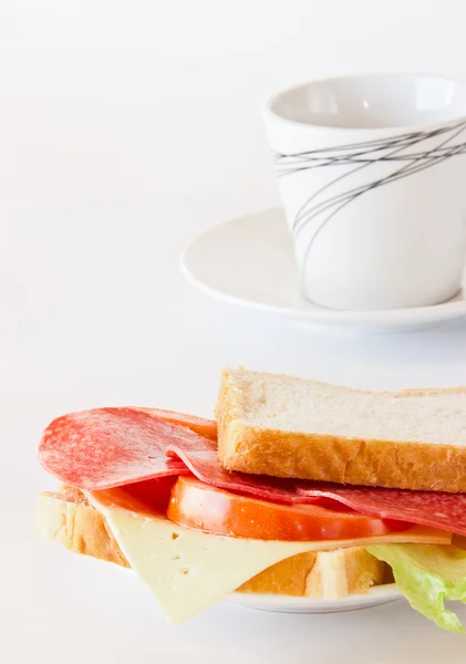 Просто сэндвич — стоковое фото