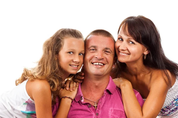 Familie veselă — Fotografie, imagine de stoc