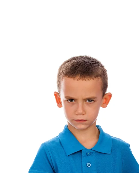 Dissatisfied boy — Stock Photo, Image