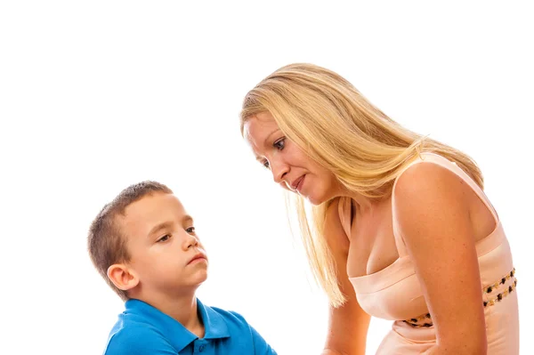 La mujer con el niño — Foto de Stock