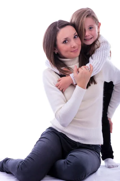 La mujer con el niño — Foto de Stock