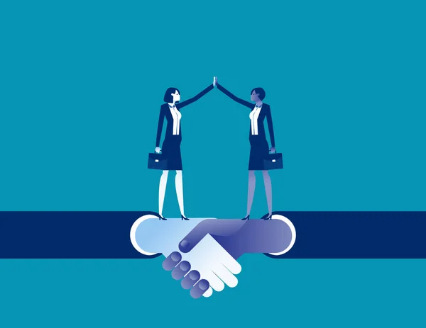 Teamwork Social Connection Bondingn International Collaboration Support Sollidarity Unity Connect — Stockvector
