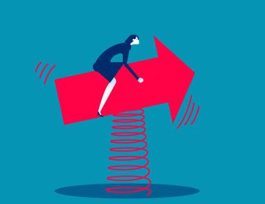 Yaylı kırmızı okla ilerliyorum. İş esnekliği kavramı