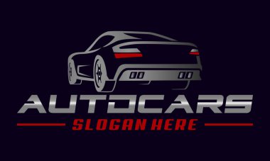 Arka plan tasarım vektörü Premium Vector 'dan logo vagonu. Otomotiv Logo Şablonu. Parlak Araba Logosu Tasarımı. Konsept spor araç silueti ile otomobil stili logo tasarımı açık gri, koyu kırmızı, siyah.
