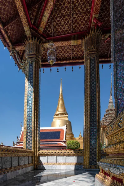Smaragd Buddha Temploma Nagy Palota — Stock Fotó