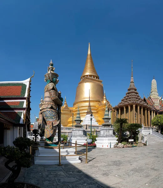 Smaragd Buddha Temploma Nagy Palota — Stock Fotó