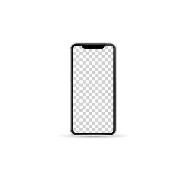 Realistic Notebook Isolated White Background Vector Mockup Device Mockup Style — Stockvektor
