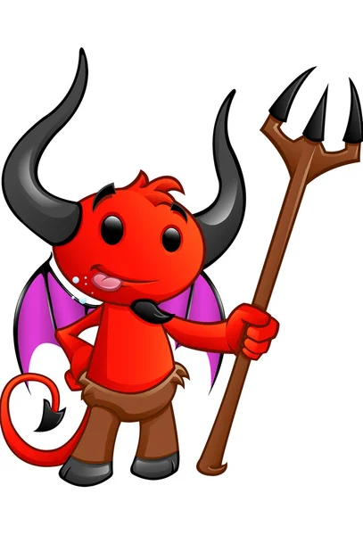 Personagem Diabo - # 1 — Vetor de Stock
