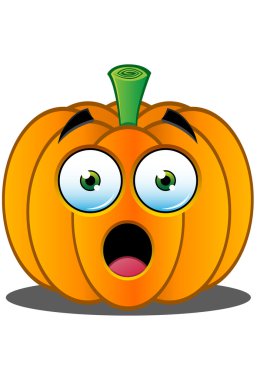 Jack-O'-Lantern kabak yüz - 1