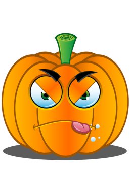 Jack-O'-Lantern kabak yüz - 6