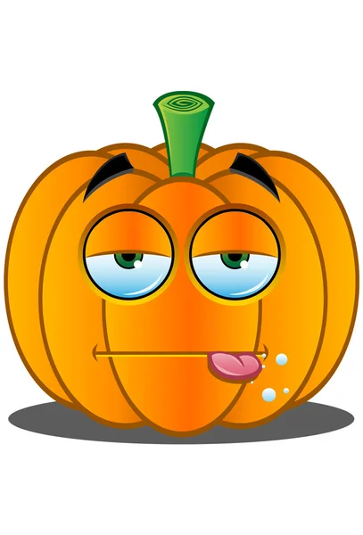 Jack-o'-Lantern Pumpkin Face - 3 — Stock Vector