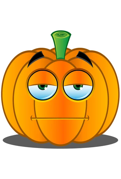 Jack-o'-Lantern Pumpkin Face - 2 — Stock Vector