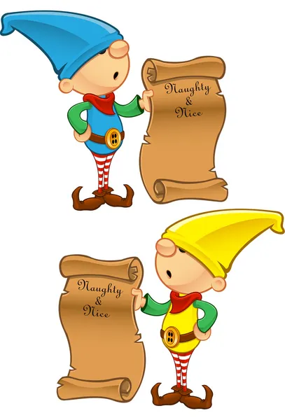 Elf maskot - yaramaz ve güzel liste