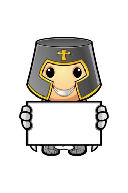 St george karikatür knight