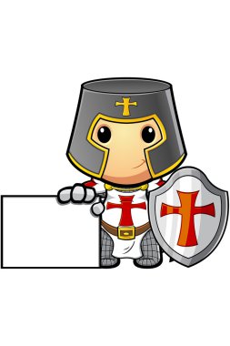 St george karikatür knight