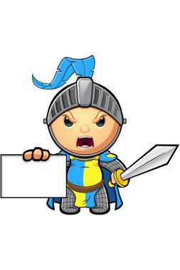 mavi ve sarı knight karakteri