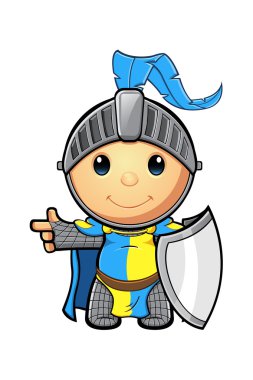 mavi ve sarı knight karakteri