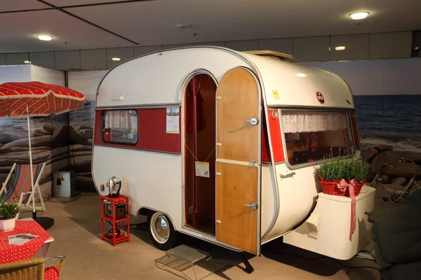 Historical Wilk Sport mobile home — Stock Photo, Image