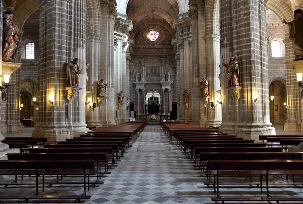 Jerez de la Frontera 'daki San Salvador Katedrali, Endülüs İspanya — Stok fotoğraf