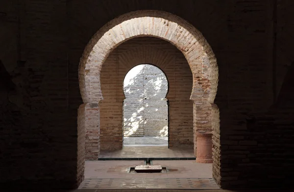 Alcazar mouro em Jerez de la Frontera, Andaluzia Espanha — Fotografia de Stock