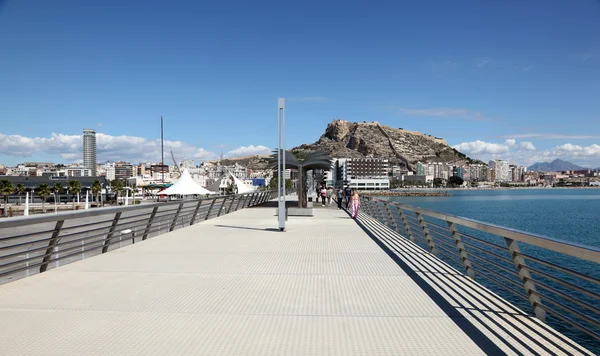 Promenade in alicante, katalonien spanien — Stockfoto