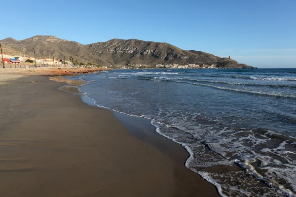 Bella spiaggia di La Azohia, Costa Calida, Spagna — Foto Stock