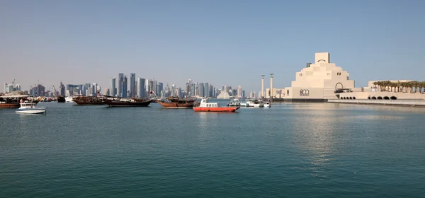 Museum für islamische Kunst in doha. Katar, Naher Osten — Stockfoto