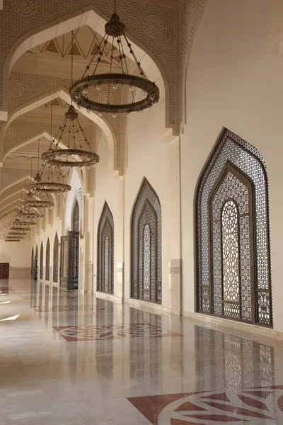 The Qatar State Grand Mosque in Doha, Middle East — Stock Photo, Image