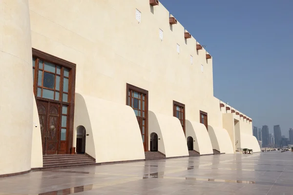 The Qatar State Grand Mosque in Doha — Stock Photo, Image