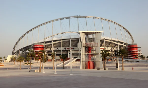 Khalifa mezinárodní stadion v Dauhá, Katar — Stock fotografie