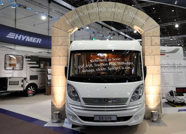 Hymer kampeerauto — Stockfoto