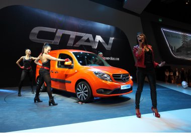 Mercedes Benz Citan Presentation Show clipart